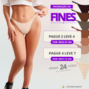 Calcinhas Íntimos Fine sem costura modelo T - 4 ou 7 Peças
