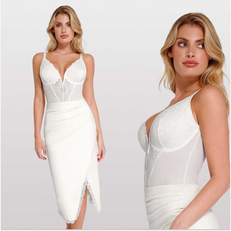 Body Modelador de Renda - Sexy Lace | + Brinde