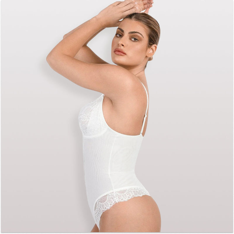 Body Modelador de Renda - Sexy Lace | + Brinde