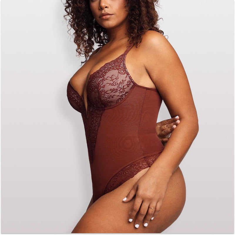 Body Modelador de Renda - Sexy Lace | + Brinde