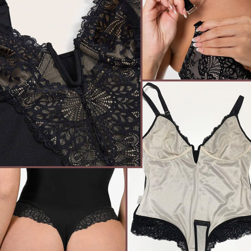 Body Modelador de Renda - Sexy Lace | + Brinde