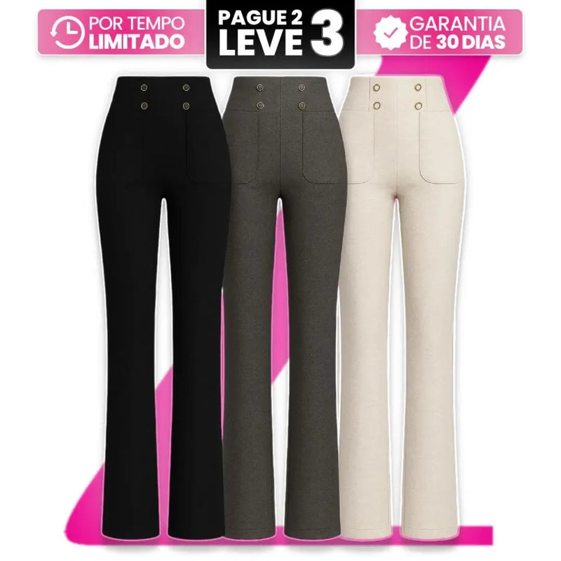 Calça Feminina Solena [Leve 3, Pague Só 2] + Brindes