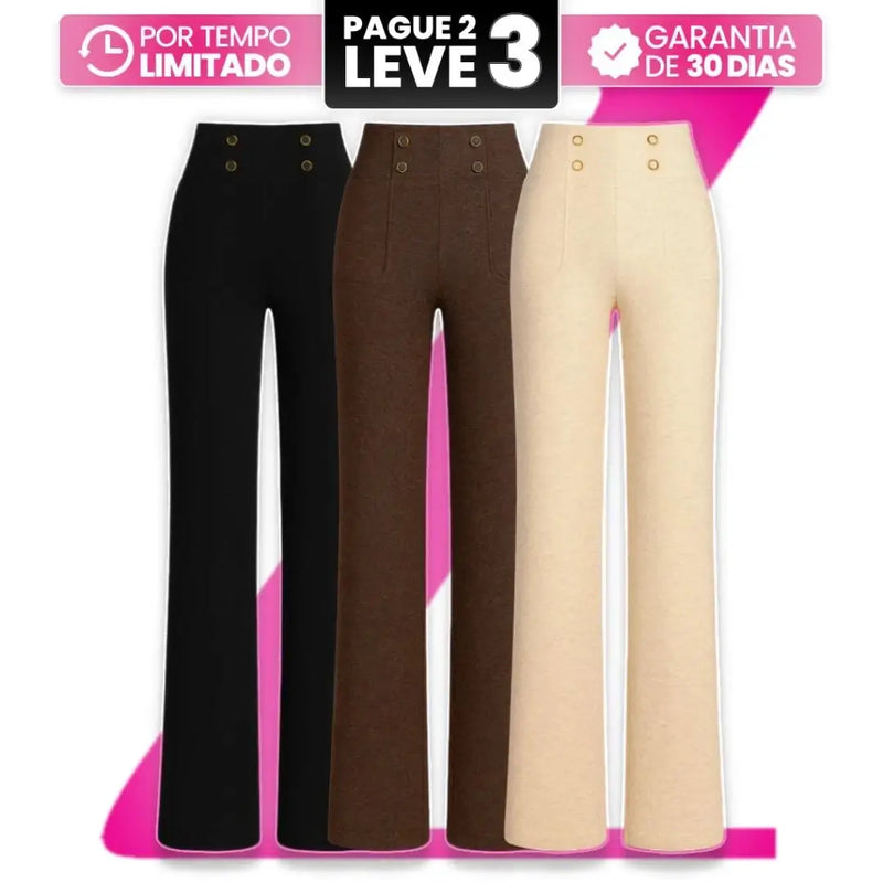 Calça Feminina Solena [Leve 3, Pague Só 2] + Brindes